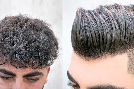 ریباندینگ مو در آرایشگری مردانه 